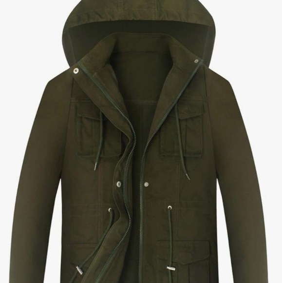 love tree jacket hooded  light weight - Picture 4 of 7